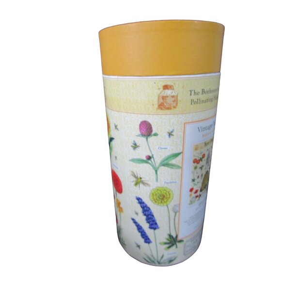 Cavallini Co Bees Honey 1000 Piece Vintage Puzzle Used Open Box - Picture 5 of 14